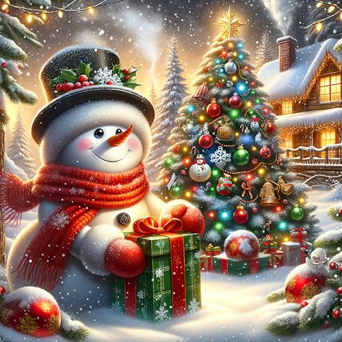 Bullglesup Puzzles für Erwachsene, 1024 Teile, Schneemann mit Schmetterlingen, Puzzle mit Poster-Buchstaben auf der Rückseite, einzigartige Teile, passen gut, staubfrei, 59,9 x 45 cm Bullglesup Puzzles für Erwachsene, 1024 Teile, Schneemann mit Schmetterlingen, Puzzle mit Poster-Buchstaben auf der Rückseite, einzigartige Teile, passen gut, staubfrei, 59,9 x 45 cm von Bullglesup