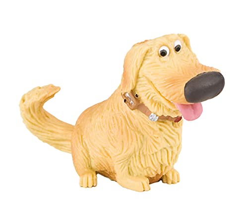 Bullyland 12731 - Spielfigur Hund Dug aus Disney Pixar Oben, ca. 3,5 cm, detailgetreu, ideal als kleines Geschenk für Kinder ab 3 Jahren von Bullyland