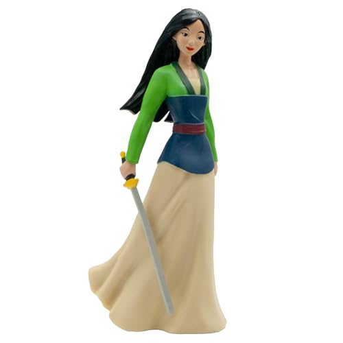 Bullyland 11356 - Spielfigur Mulan aus Walt Disney Mulan, ca. 10 cm, detailgetreu, ideal als kleines Geschenk für Kinder ab 3 Jahren von Bullyland