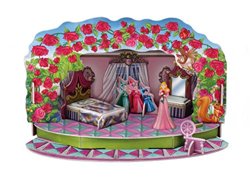 Bullyland 11905 - Walt Disney Dornröschen Magic Moments, Spielset, ca. 19,5 x 11,3 x 11 cm von Bullyland