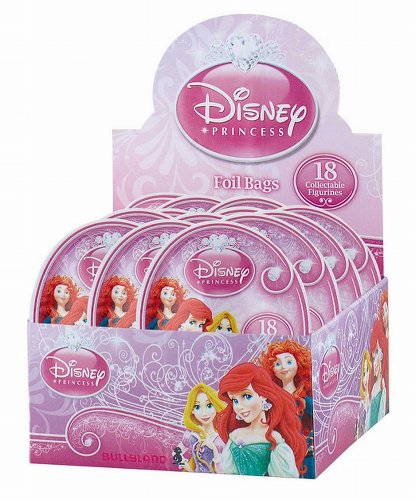 Bullyland 11970 - Walt Disney Prinzessinnen Serie 1, Sammelfiguren, 24 Booster im Display von Bullyland