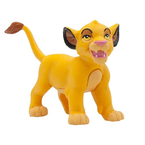 Bullyland 12254 - Spielfigur Junger Simba aus Walt Disney Der König der Löwen, ca. 4,7 cm, detailgetreu, ideal als kleines Geschenk für Kinder ab 3 Jahren von Bullyland