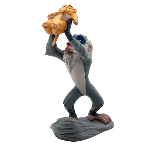 Bullyland 12256 - Spielfigur Affe Rafiki mit Simba aus Walt Disney Der König der Löwen, ca. 9,8 cm, detailgetreu, ideal als kleines Geschenk für Kinder ab 3 Jahren Bullyland 12256 - Spielfigur Affe Rafiki mit Simba aus Walt Disney Der König der Löwen, ca. 9,8 cm, detailgetreu, ideal als kleines Geschenk für Kinder ab 3 Jahren von Bullyland