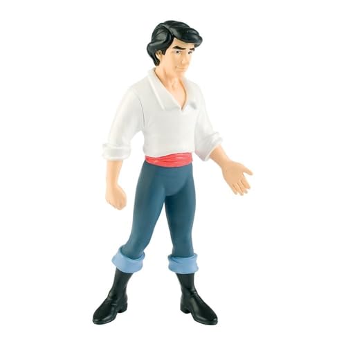 Bullyland 12356 - Spielfigur Prinz Eric aus Walt Disney Arielle, die Meerjungfrau, ca. 11,8 cm, detailgetreu, ideal als kleines Geschenk für Kinder ab 3 Jahren von Bullyland