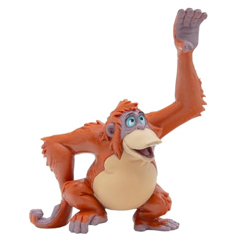 Bullyland 12383 - Spielfigur King Louie aus Walt Disney Das Dschungelbuch, ca. 8,3 cm, detailgetreu, ideal als kleines Geschenk für Kinder ab 3 Jahren von Bullyland