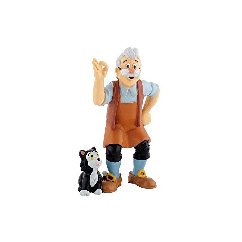 Bullyland 12398 - Spielfigur Meister Gepetto aus Walt Disney Pinocchio, ca. 7,4 cm, detailgetreu, ideal als kleines Geschenk für Kinder ab 3 Jahren Bullyland 12398 - Spielfigur Meister Gepetto aus Walt Disney Pinocchio, ca. 7,4 cm, detailgetreu, ideal als kleines Geschenk für Kinder ab 3 Jahren von Bullyland