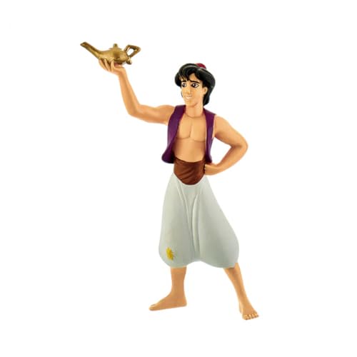 Bullyland 12454 - Spielfigur Walt Disney Aladdin, ca. 12,5 cm, detailgetreu, ideal als kleines Geschenk für Kinder ab 3 Jahren von Bullyland