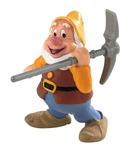 Bullyland 12479 - Spielfigur Zwerg Happy aus Walt Disney Schneewittchen, ca. 5,8 cm, detailgetreu, ideal als kleines Geschenk für Kinder ab 3 Jahren Bullyland 12479 - Spielfigur Zwerg Happy aus Walt Disney Schneewittchen, ca. 5,8 cm, detailgetreu, ideal als kleines Geschenk für Kinder ab 3 Jahren von Bullyland