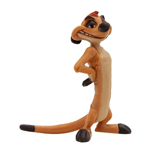 Bullyland 12534 - Spielfigur Erdmännchen Timon aus Walt Disney Der König der Löwen, ca. 6,3 cm, detailgetreu, ideal als kleines Geschenk für Kinder ab 3 Jahren von Bullyland