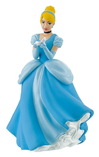 Walt Disney Aschenputtel 10,5 cm detailgetreu ca ideal als Torten-Figur PVC-frei Bullyland 14023 tolles Geschenk für Kinder zum fantasievollen Spielen Spielfigur Cinderella
