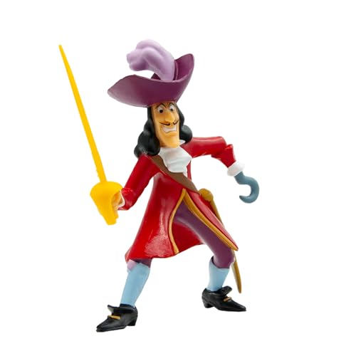 Bullyland 12651 - Spielfigur Kapitän Hook aus Walt Disney Peter Pan, ca. 9,4 cm, detailgetreu, ideal als kleines Geschenk für Kinder ab 3 Jahren Bullyland 12651 - Spielfigur Kapitän Hook aus Walt Disney Peter Pan, ca. 9,4 cm, detailgetreu, ideal als kleines Geschenk für Kinder ab 3 Jahren von Bullyland