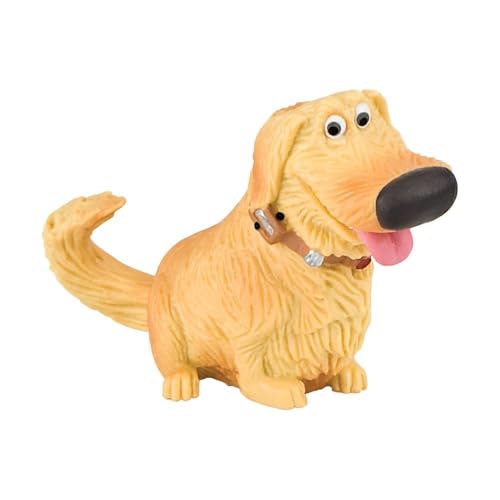 Bullyland 12731 - Spielfigur Hund Dug aus Disney Pixar Oben, ca. 3,5 cm, detailgetreu, ideal als kleines Geschenk für Kinder ab 3 Jahren von Bullyland