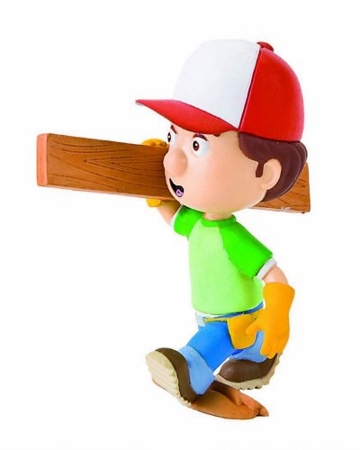 Bullyland 12752 - Spielfigur, Walt Disney Meister Manny, Manny mit Holzbalken, ca. 8,5 cm Bullyland 12752 - Spielfigur, Walt Disney Meister Manny, Manny mit Holzbalken, ca. 8,5 cm von Bullyland