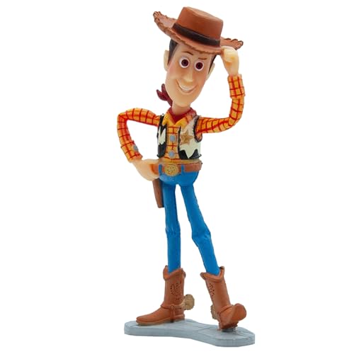 Bullyland 12761 - Spielfigur Cowboy Woody aus Disney Pixar Toy Story, ca. 10 cm, detailgetreu, ideal als kleines Geschenk für Kinder ab 3 Jahren von Bullyland