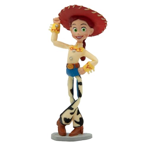 Bullyland 12762 - Spielfigur Cowgirl Jessie aus Disney Pixar Toy Story, ca. 10,2 cm, detailgetreu, ideal als kleines Geschenk für Kinder ab 3 Jahren von Bullyland