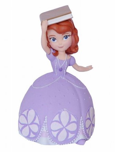 Bullyland 12931 - Spielfigur, Walt Disney Sofia die Erste, Sofia mit Buch, ca. 6,8 cm von Bullyland