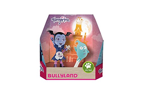 Bullyland 13120 - Spielfigurenset, Walt Disney Vampirina - Vampirina und Demi, liebevoll handbemalte Figuren, PVC-frei, tolles Geschenk für Jungen und Mädchen zum fantasievollen Spielen von Bullyland