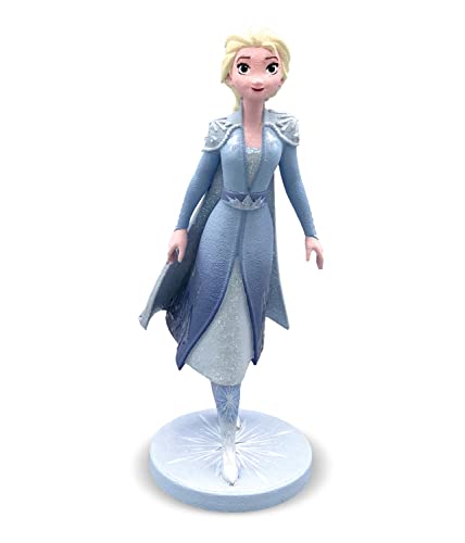 Bullyland 13511 - Spielfigur Prinzessin Elsa von Arendelle aus Walt Disney Die Eiskönigin, ca. 10 cm, detailgetreu, ideal als kleines Geschenk für Kinder ab 3 Jahren von Bullyland