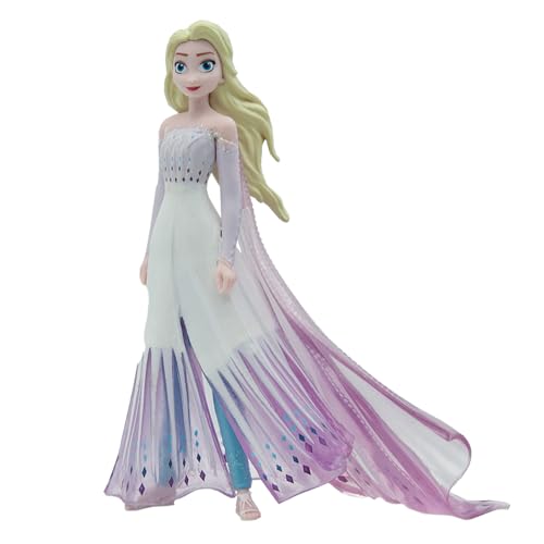 Bullyland 13517 - Spielfigur Elsa aus Walt Disney Frozen 2, ca. 9,5 cm, detailgetreu, ideal als kleines Geschenk für Kinder ab 3 Jahren von Bullyland