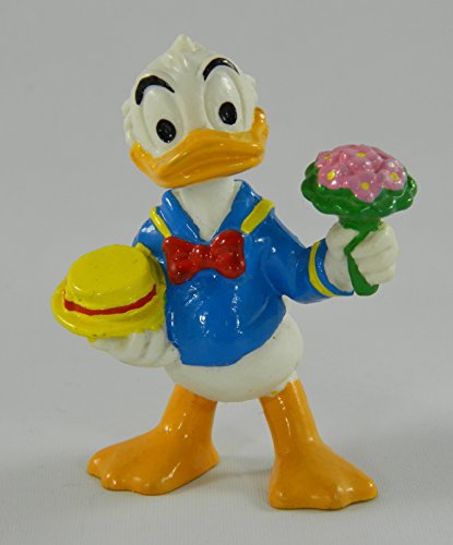 Bullyland 15378 - Disney's Donald Duck mit Blumenstrauß von Bullyland