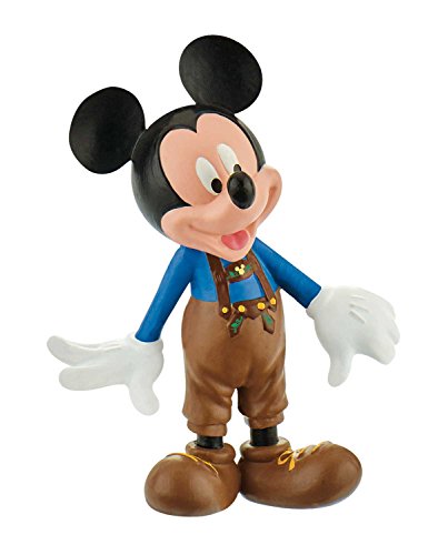 Bullyland 15390 - Spielfigur, Walt Disney Mickey in Lederhose, ca. 7 cm groß, liebevoll handbemalte Figur, PVC-frei, tolles Geschenk für Jungen und Mädchen zum fantasievollen Spielen Bullyland 15390 - Spielfigur, Walt Disney Mickey in Lederhose, ca. 7 cm groß, liebevoll handbemalte Figur, PVC-frei, tolles Geschenk für Jungen und Mädchen zum fantasievollen Spielen von Bullyland