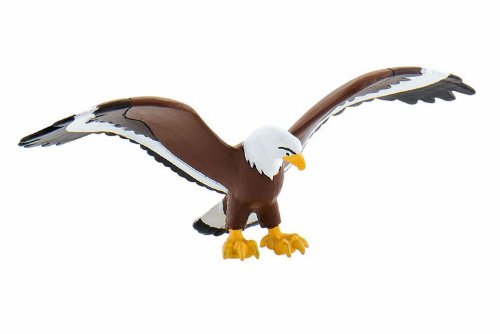 Bullyland 43361 - Spielfigur Großer Adler aus Yakari, ca. 10,5 cm, detailgetreu, ideal als kleines Geschenk für Kinder ab 3 Jahren von Bullyland