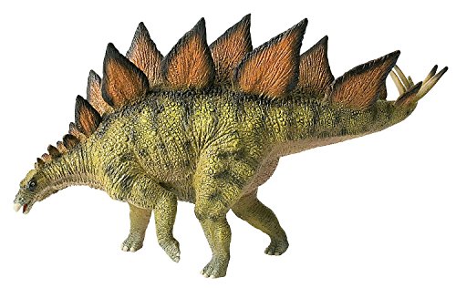 Bullyland 61470 - Spielfigur Stegosaurus, ca. 12,4 cm großer Dinosaurier, detailgetreu, PVC-frei, ideal als kleines Geschenk für Kinder ab 3 Jahren von Bullyland
