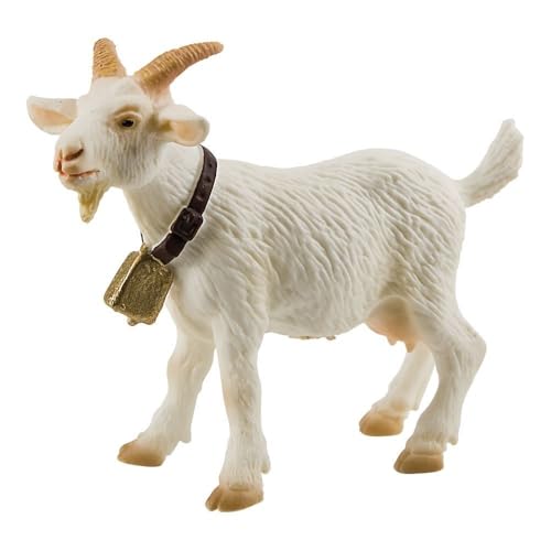 Bullyland 62318 - Spielfigur Ziege weiß, ca. 9 cm große Tierfigur, detailgetreu, PVC-frei, ideal als kleines Geschenk für Kinder ab 3 Jahren Bullyland 62318 - Spielfigur Ziege weiß, ca. 9 cm große Tierfigur, detailgetreu, PVC-frei, ideal als kleines Geschenk für Kinder ab 3 Jahren von Bullyland