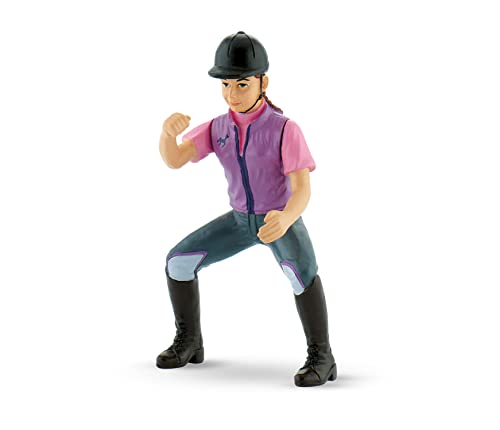 Bullyland 62728 - Spielfigur Reiterin Julia mit beweglichen Armen, ca. 9,7 cm, detailgetreu, PVC-frei, ideal als kleines Geschenk für Kinder ab 3 Jahren Bullyland 62728 - Spielfigur Reiterin Julia mit beweglichen Armen, ca. 9,7 cm, detailgetreu, PVC-frei, ideal als kleines Geschenk für Kinder ab 3 Jahren von Bullyland