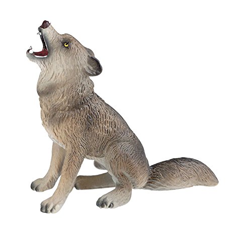 Bullyland 63392 - Spielfigur, Wolf heulend, ca. 9 cm von Bullyland