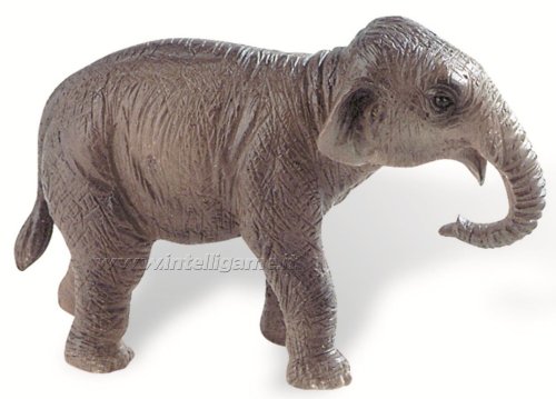 Bullyland 63589 - Spielfigur, Indisches Elefantenkalb, ca. 9 cm von Bullyland