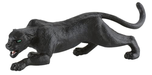 Bullyland 63602 - Spielfigur Panther, ca. 16,8 cm große Tierfigur, detailgetreu, PVC-frei, ideal als kleines Geschenk für Kinder ab 3 Jahren von Bullyland