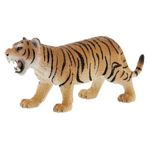 Bullyland 63683 - Spielfigur Tiger, ca. 14 cm große Tierfigur, detailgetreu, PVC-frei, ideal als kleines Geschenk für Kinder ab 3 Jahren Bullyland 63683 - Spielfigur Tiger, ca. 14 cm große Tierfigur, detailgetreu, PVC-frei, ideal als kleines Geschenk für Kinder ab 3 Jahren von Bullyland