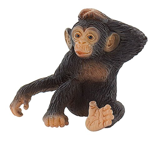 Bullyland 63686 - Spielfigur Schimpansen-Baby, ca. 5,3 cm große Tierfigur, detailgetreu, PVC-frei, ideal als kleines Geschenk für Kinder ab 3 Jahren Bullyland 63686 - Spielfigur Schimpansen-Baby, ca. 5,3 cm große Tierfigur, detailgetreu, PVC-frei, ideal als kleines Geschenk für Kinder ab 3 Jahren von Bullyland