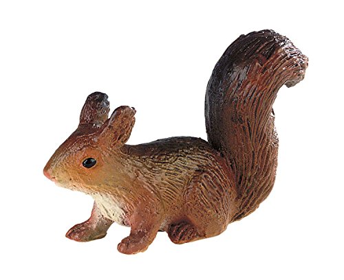 Bullyland 64423 - Spielfigur Eichhörnchen, ca. 5,1 cm große Tierfigur, detailgetreu, PVC-frei, ideal als kleines Geschenk für Kinder ab 3 Jahren von Bullyland