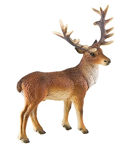 Bullyland 64433 - Spielfigur Rothirsch, ca. 12,8 cm große Tierfigur, detailgetreu, PVC-frei, ideal als kleines Geschenk für Kinder ab 3 Jahren Bullyland 64433 - Spielfigur Rothirsch, ca. 12,8 cm große Tierfigur, detailgetreu, PVC-frei, ideal als kleines Geschenk für Kinder ab 3 Jahren von Bullyland