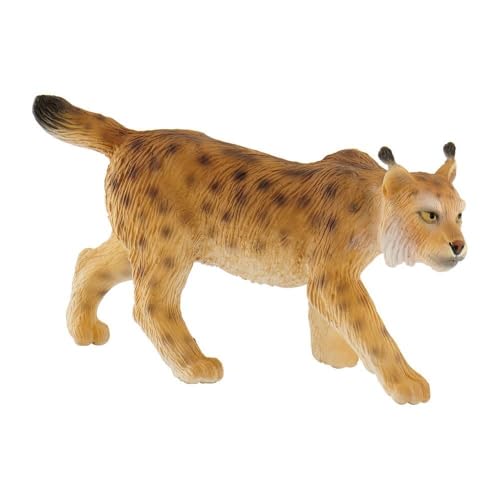 Bullyland 64449 - Spielfigur Luchs, ca. 8,9 cm große Tierfigur, detailgetreu, PVC-frei, ideal als kleines Geschenk für Kinder ab 3 Jahren Bullyland 64449 - Spielfigur Luchs, ca. 8,9 cm große Tierfigur, detailgetreu, PVC-frei, ideal als kleines Geschenk für Kinder ab 3 Jahren von Bullyland