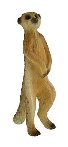 Bullyland 64453 - Spielfigur Erdmännchen, ca. 5,7 cm große Tierfigur, detailgetreu, PVC-frei, ideal als kleines Geschenk für Kinder ab 3 Jahren von Bullyland