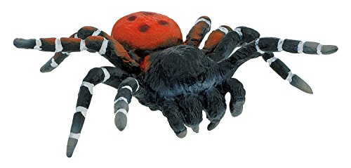 Bullyland 68458 - Spielfigur Röhrenspinne, ca. 6,3 cm große Tierfigur, detailgetreu, PVC-frei, ideal als kleines Geschenk für Kinder ab 3 Jahren von Bullyland