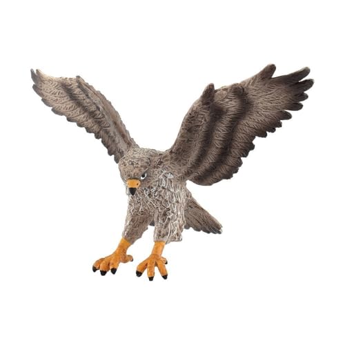 Bullyland 69385 - Spielfigur Mäusebussard, ca. 11,4 cm große Tierfigur, detailgetreu, PVC-frei, ideal als kleines Geschenk für Kinder ab 3 Jahren von Bullyland