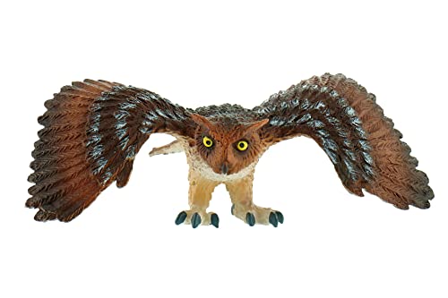 Bullyland 69396 - Spielfigur Uhu, ca. 12,3 cm große Tierfigur, detailgetreu, PVC-frei, ideal als kleines Geschenk für Kinder ab 3 Jahren Bullyland 69396 - Spielfigur Uhu, ca. 12,3 cm große Tierfigur, detailgetreu, PVC-frei, ideal als kleines Geschenk für Kinder ab 3 Jahren von Bullyland