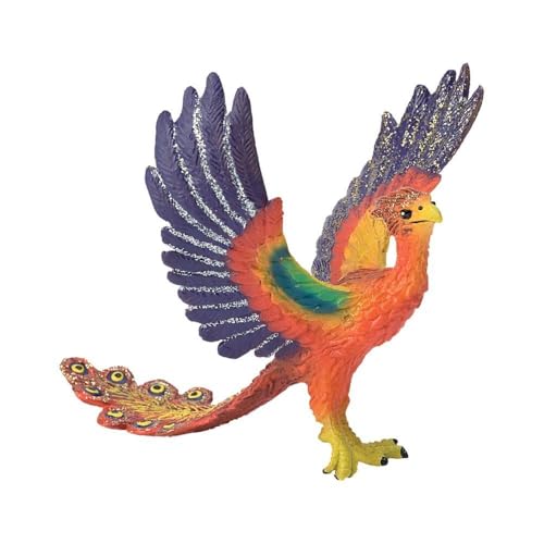 Bullyland 75541 - Spielfigur Feuervogel Phönix, ca. 8,9 cm, detailgetreu, PVC-frei, ideal als kleines Geschenk für Kinder ab 3 Jahren von Bullyland