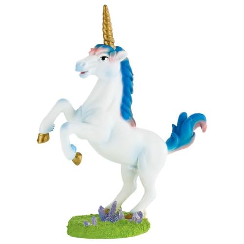 Bullyland 75571 - Spielfigur Weißer Einhorn Hengst, aufbäumend, ca. 13,1 cm, detailgetreu, PVC-frei, ideal als kleines Geschenk für Kinder ab 3 Jahren Bullyland 75571 - Spielfigur Weißer Einhorn Hengst, aufbäumend, ca. 13,1 cm, detailgetreu, PVC-frei, ideal als kleines Geschenk für Kinder ab 3 Jahren von Bullyland