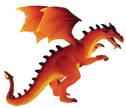 Bullyland 75573 - Spielfigur, Feuerdrache Ignis, ca. 14 cm groß, liebevoll handbemalte Figur, PVC-frei, tolles Geschenk für Jungen und Mädchen zum fantasievollen Spielen Bullyland 75573 - Spielfigur, Feuerdrache Ignis, ca. 14 cm groß, liebevoll handbemalte Figur, PVC-frei, tolles Geschenk für Jungen und Mädchen zum fantasievollen Spielen von Bullyland