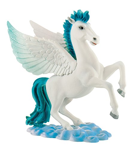 Bullyland 75659 - Spielfigur, Pegasus Hengst, ca. 11 cm, ideal als Torten-Figur, detailgetreu, PVC-frei, tolles Geschenk für Kinder zum fantasievollen Spielen von Bullyland