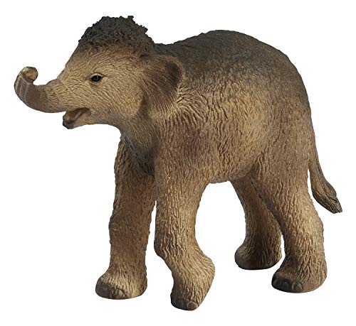 Bullyland 99834 - Spielfigur Mammut Baby, ca. 10,2 cm, detailgetreu, ideal als kleines Geschenk für Kinder ab 3 Jahren von Bullyland