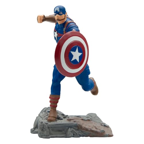 Bullyland – Captain America von den Marvel Avengers, perfekt als Spielzeug Figur, Dekoration und kleines Geschenk für Kinder ab 3 Jahren und Sammler, detailgetreue 11 cm Sammelfigur für Kidults 11335 Bullyland – Captain America von den Marvel Avengers, perfekt als Spielzeug Figur, Dekoration und kleines Geschenk für Kinder ab 3 Jahren und Sammler, detailgetreue 11 cm Sammelfigur für Kidults 11335 von Bullyland