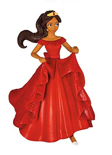 Bullyland 13255 - Spielfigur, Walt Disney Elena von Avalor im Ballkleid, ca. 10,5 cm, ideal als Torten-Figur, detailgetreu, PVC-frei, tolles Geschenk für Kinder zum fantasievollen Spielen von Bullyland