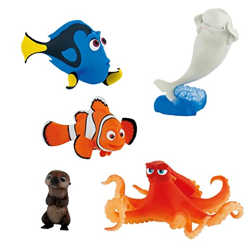 Disney Findet Dorie/Findet Nemo - 5-teiliges Spielfiguren Set von Bullyland