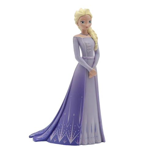 Bullyland 13510 - Spielfigur Elsa von Arendelle aus Walt Disney Die Eiskönigin, ca. 10 cm, detailgetreu, ideal als kleines Geschenk für Kinder ab 3 Jahren von Bullyland